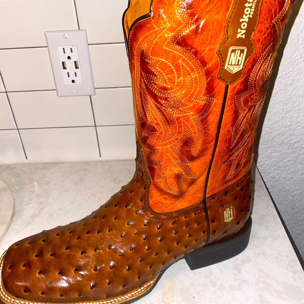 Men’s Ostrich Boots